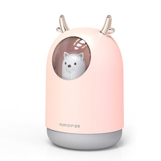 Rechargeable Night Light Animal Humidifier