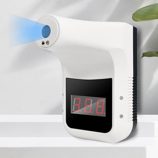 【VIDEO】K3 Non-contact Infrared Thermometer Wall-mounted Thermometer High Precision Desktop Automatic Induction Thermometer